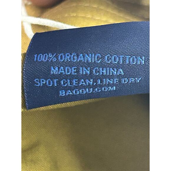 BAGGU Bucket Hat Adjustable Tamarind 90s Style Organic Cotton Tree Sprout Logo - Picture 9 of 9